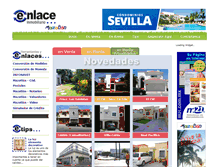 Tablet Screenshot of enlaceinmobiliario.com.mx